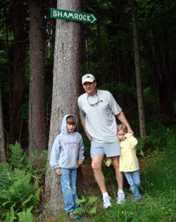 Greenes on a Hike
